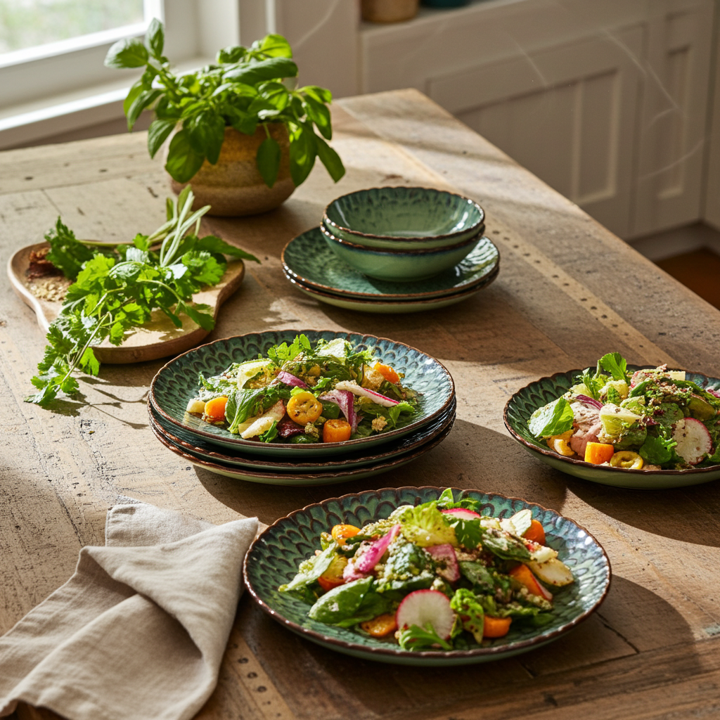 The Chrys Collection: Radiant Petal Relief Stoneware in Charcoal Mist | 12 or 24-Piece